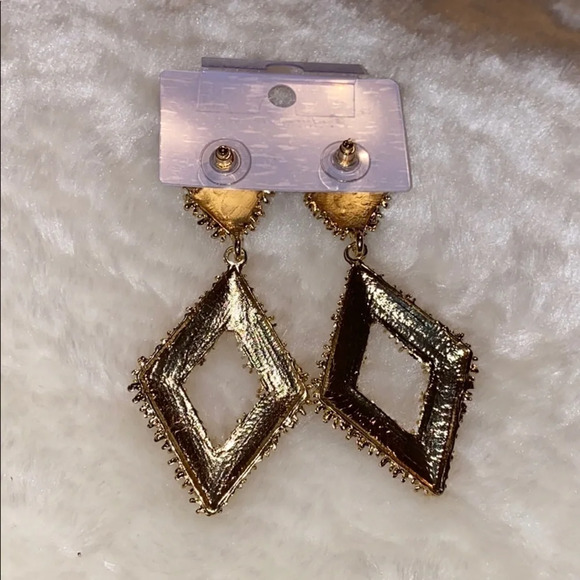 Gold plated  Luxury fashion drop earrings - Picture 6 of 8